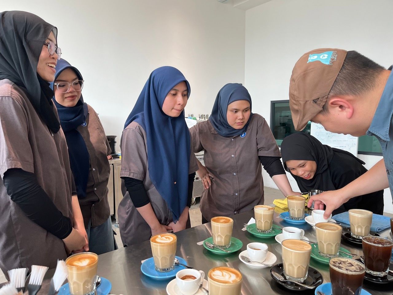 CAN Academy barista class on drink quality checks for consistent service