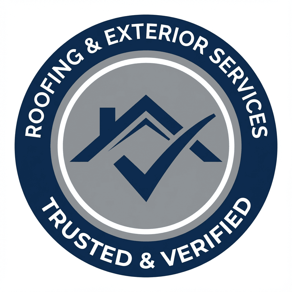 roofing and exterior services trust badge