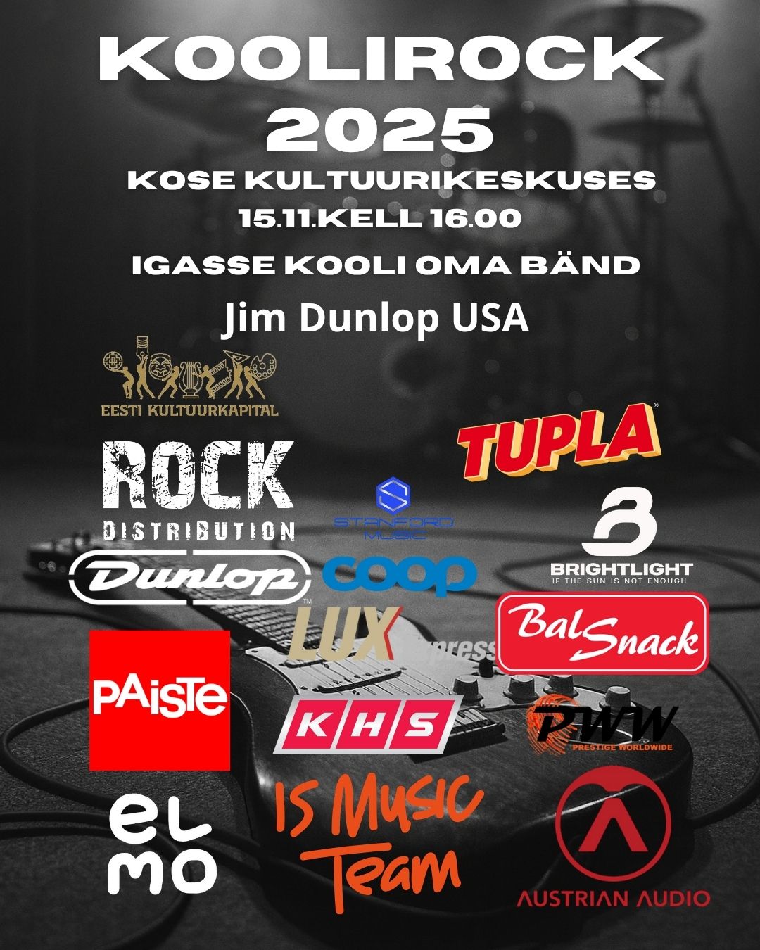 KooliRock 2025 plakat