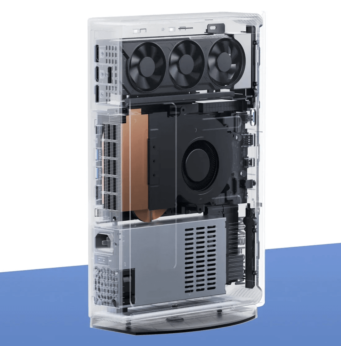 Intérieur de la AtomMan G1 Pro Intérieur de la AtomMan G1 Pro