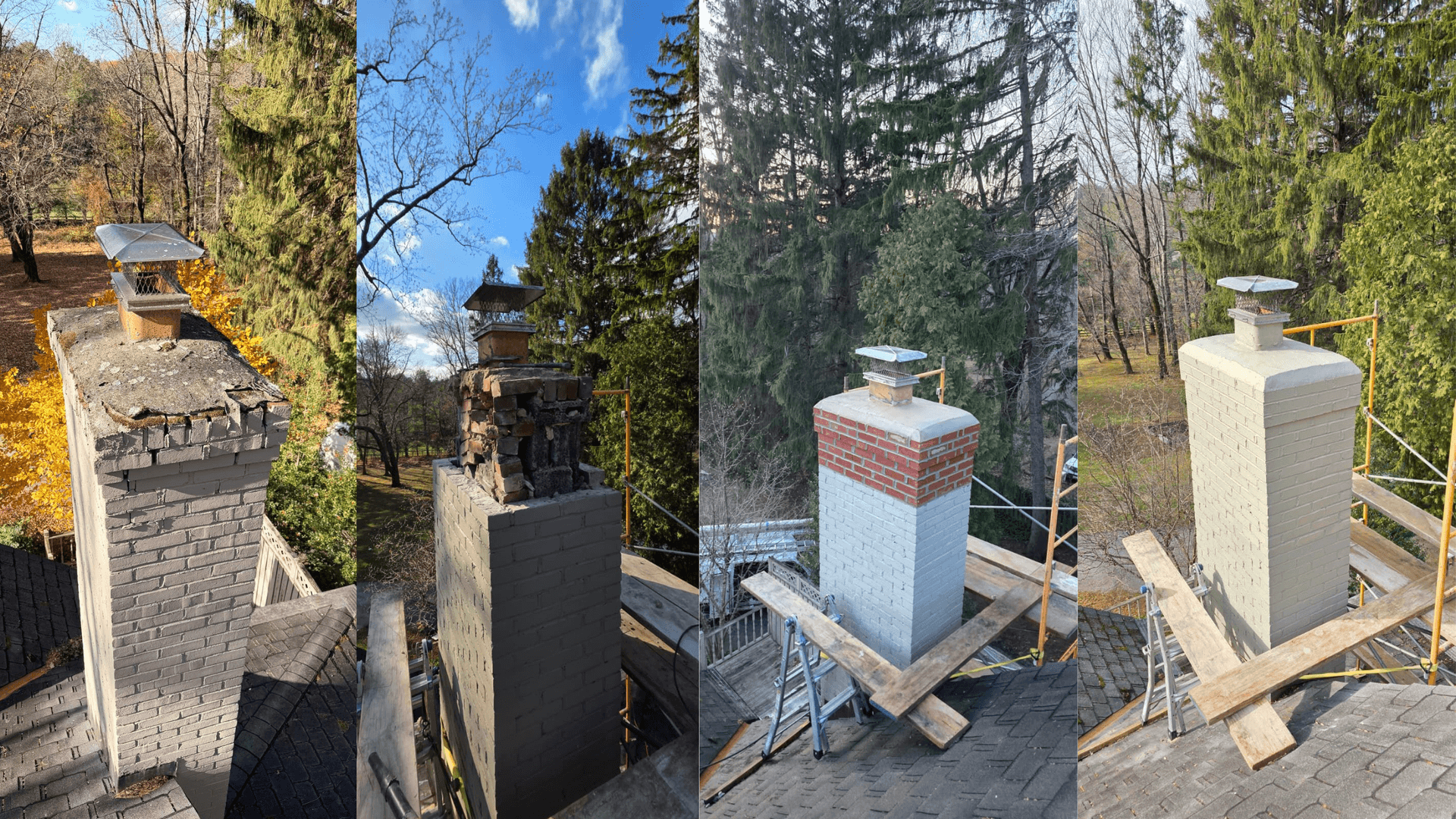 Chimney repair documentation