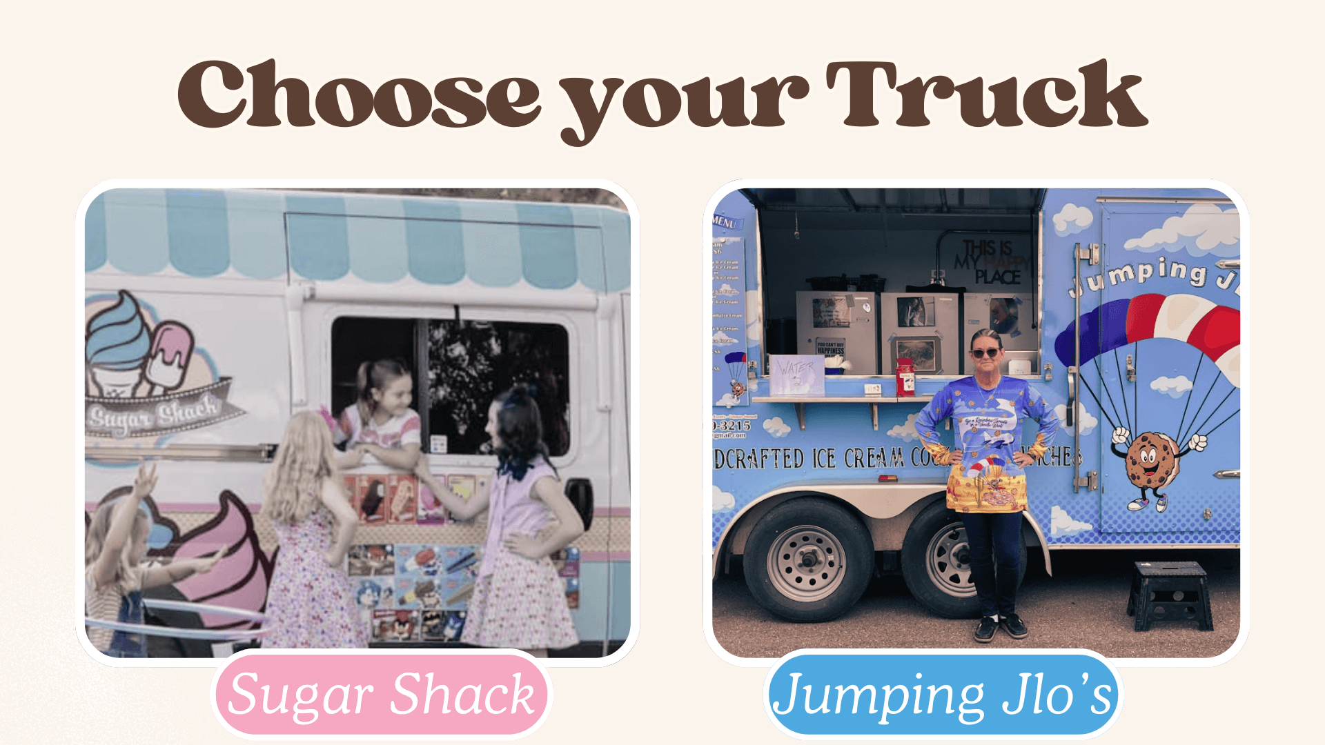 Mobile Sugar Shack ice cream truck for Arizona school fundraisers and booster events