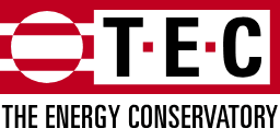 Testing performed with instrumentation recognized by The Energy Conservatory — setting precision standards for airtightness measurement worldwide.
