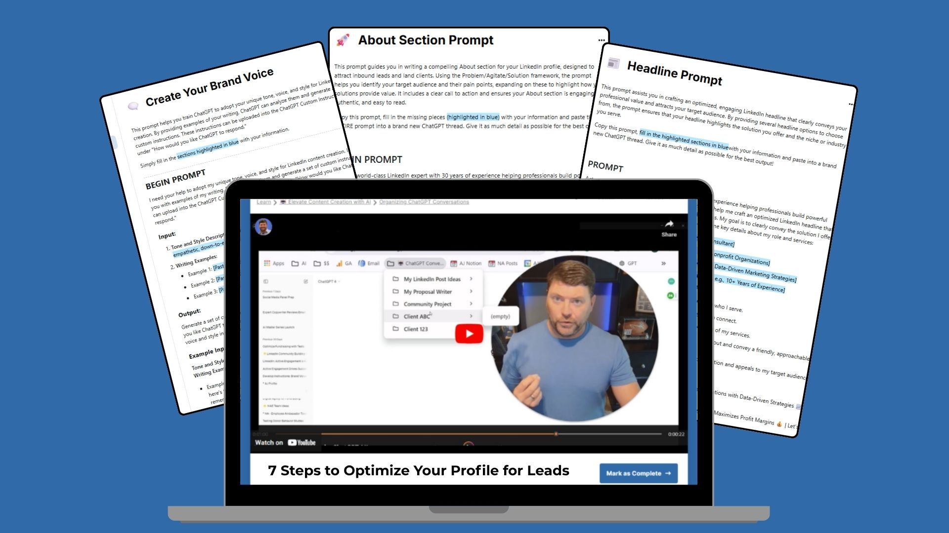 LinkedIn Profile Fix training