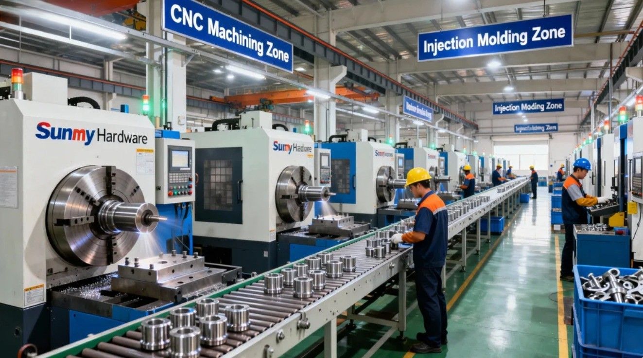 Mass production workshop diagram Mass production workshop diagram