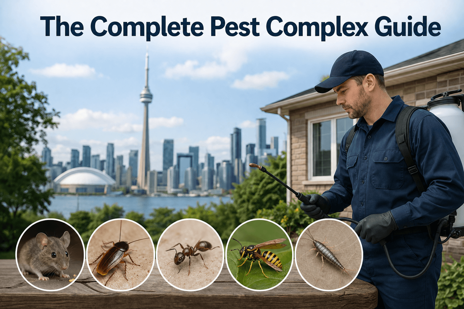 The Complete Pest Control Guide for Toronto Homeowners: Every Common Pest, Every Season The Complete Pest Control Guide for Toronto Homeowners: Every Common Pest, Every Season
