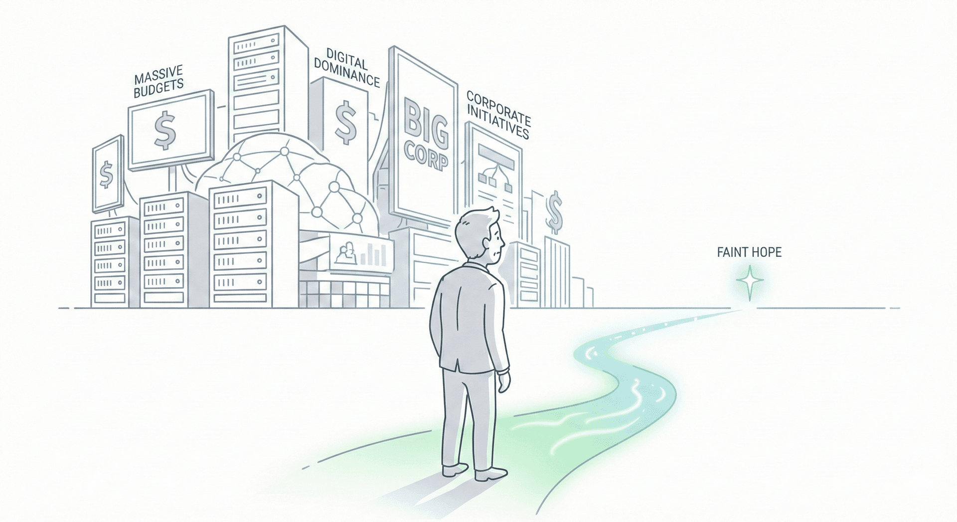 中小企業のデジタルにおけるかすかな希望 中小企業のデジタルにおけるかすかな希望