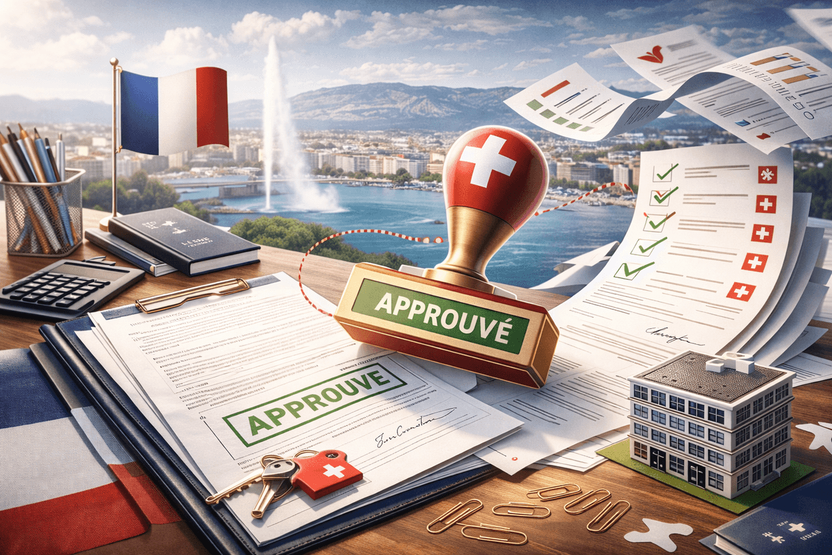 Image représentant une domiciliation approuvée à Genève pour un résident français