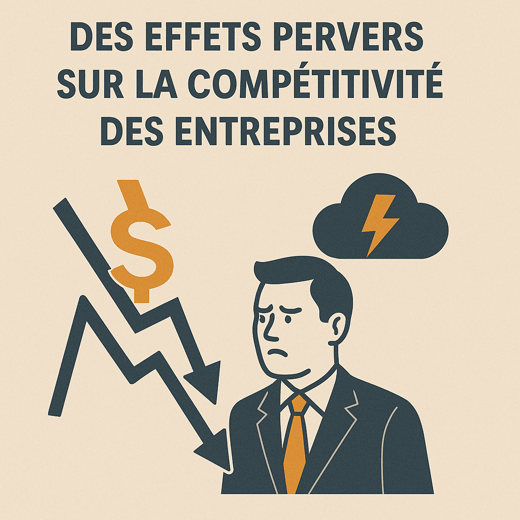 Des effets pervers sur la compétitivité des entreprises Des effets pervers sur la compétitivité des entreprises