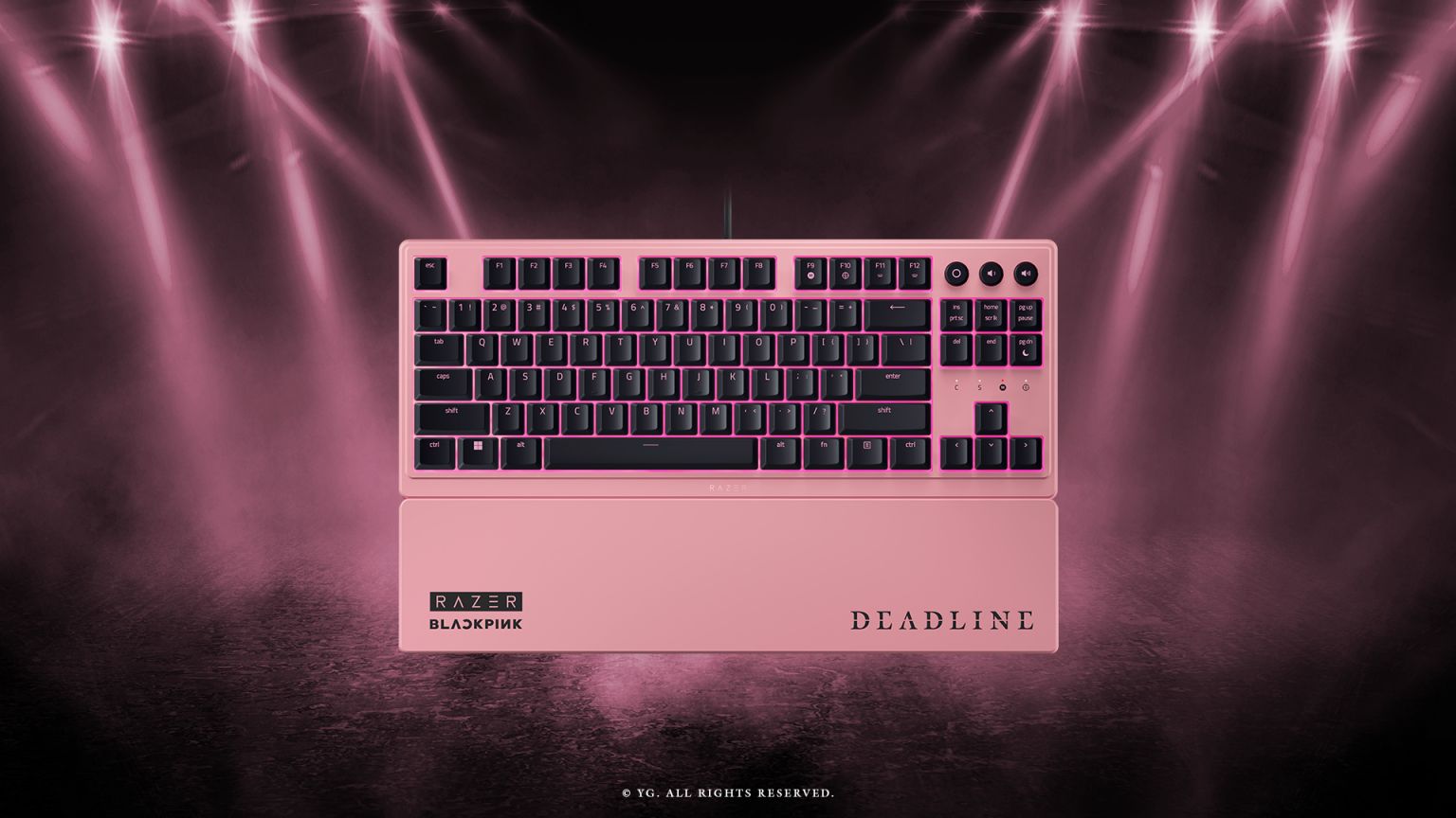 Clavier Razer Blackpink Deadline