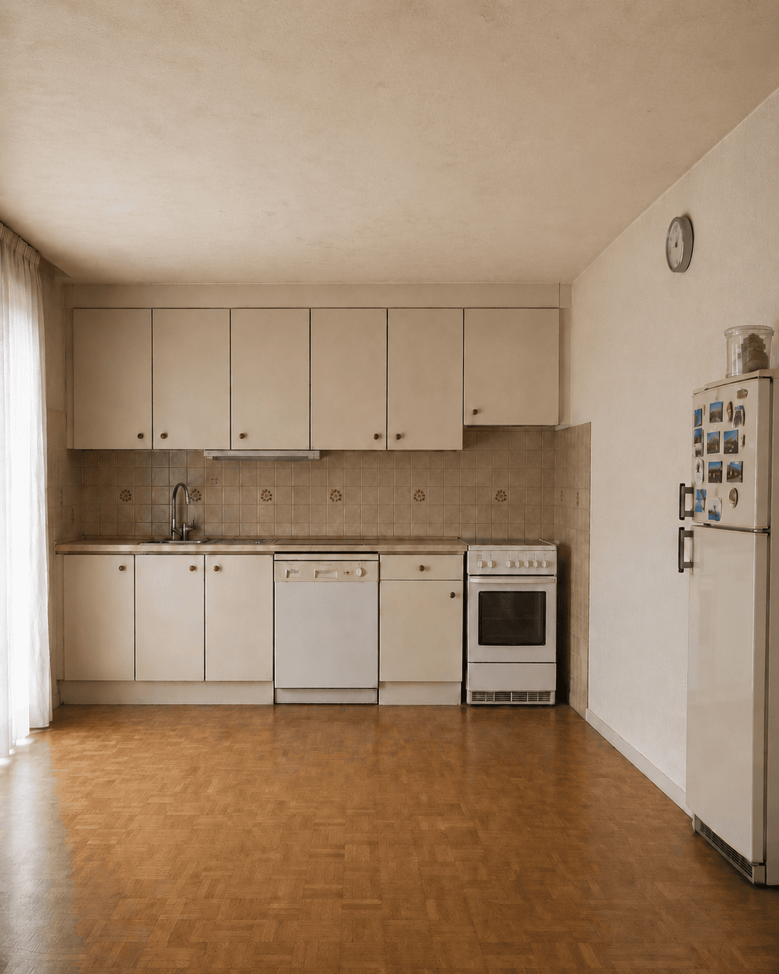 Cuisine avant rénovation