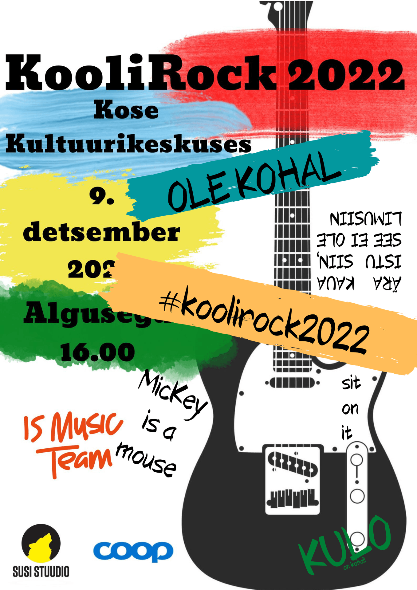 KooliRock 2022 plakat