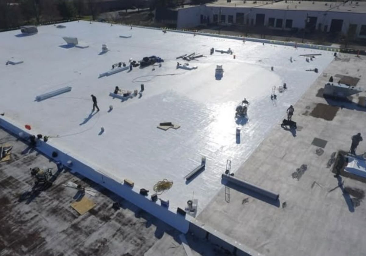 New construction apartment building entrance New construction apartment building entrance