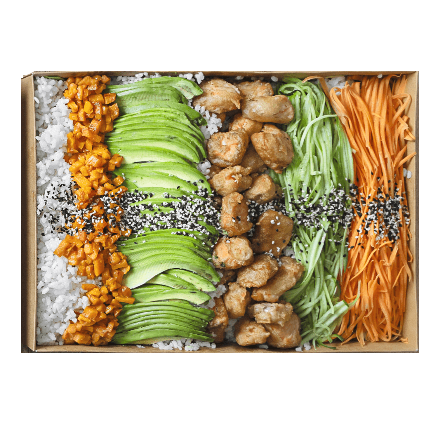 Sushi Salad Platter
