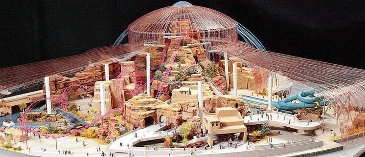 Parc d'attraction, Grand Slam Canyon à Las Vegas renommé Adventuredome. Parc d'attraction, Grand Slam Canyon à Las Vegas renommé Adventuredome.
