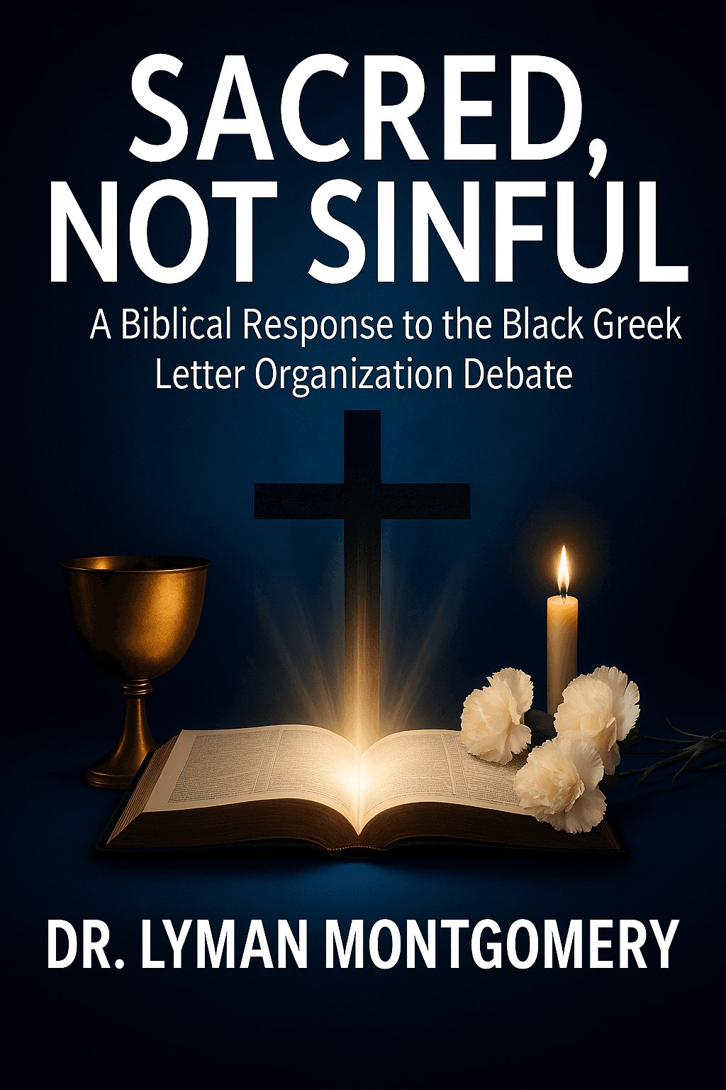 Sacred, Not Sinful book cover by Dr. Lyman Montgomery