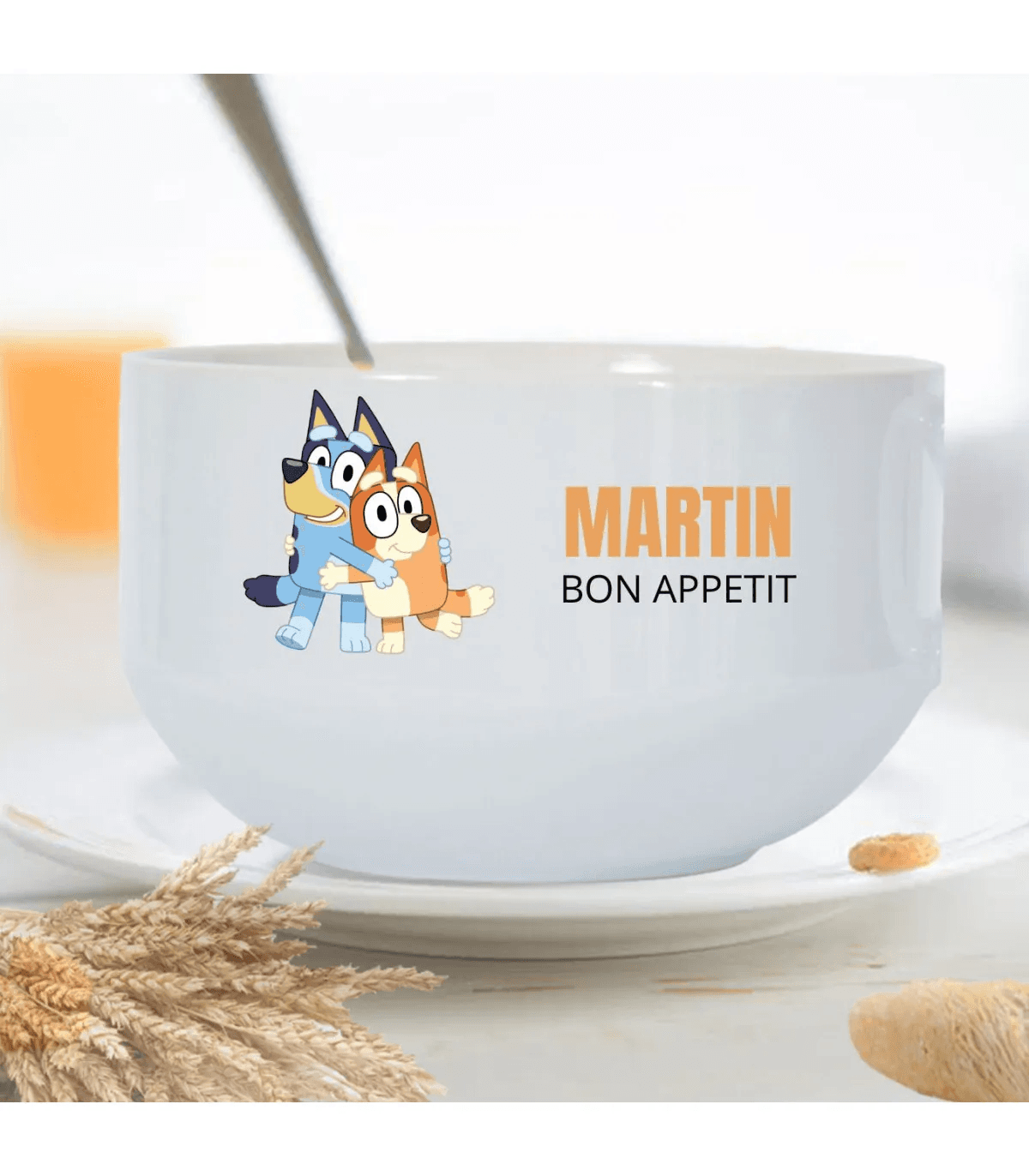 Bol personnalisé écrit Bol personnalisé écrit