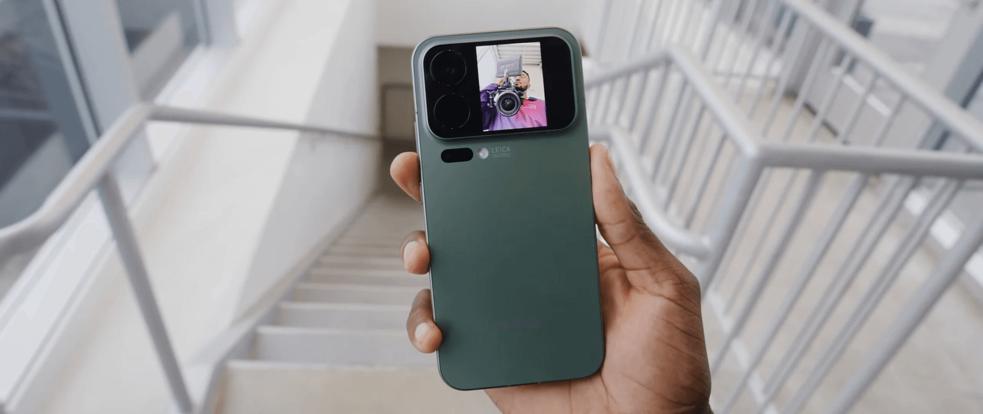 Ecran de derrière du Xiaomi 17 Pro Max Ecran de derrière du Xiaomi 17 Pro Max