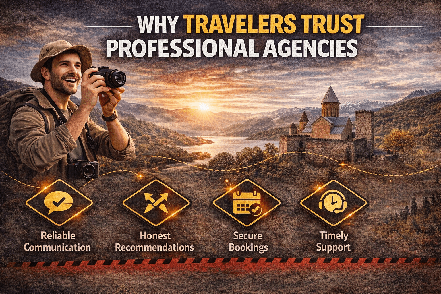 Why Travelers Trust Professional Agencies Why Travelers Trust Professional Agencies