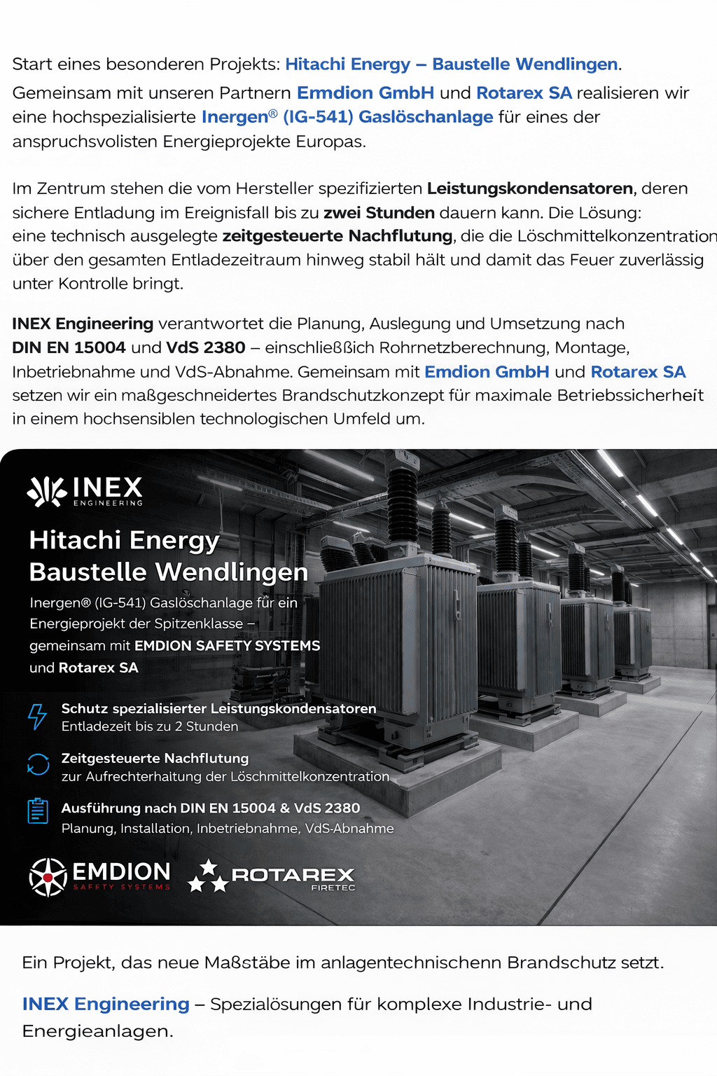 VdS-konforme Inertgas-Löschanlagen (IG541) für Rechenzentren & Industrie VdS-konforme Inertgas-Löschanlagen (IG541) für Rechenzentren & Industrie