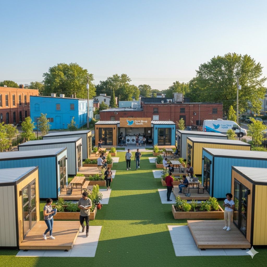 micro apartment interior