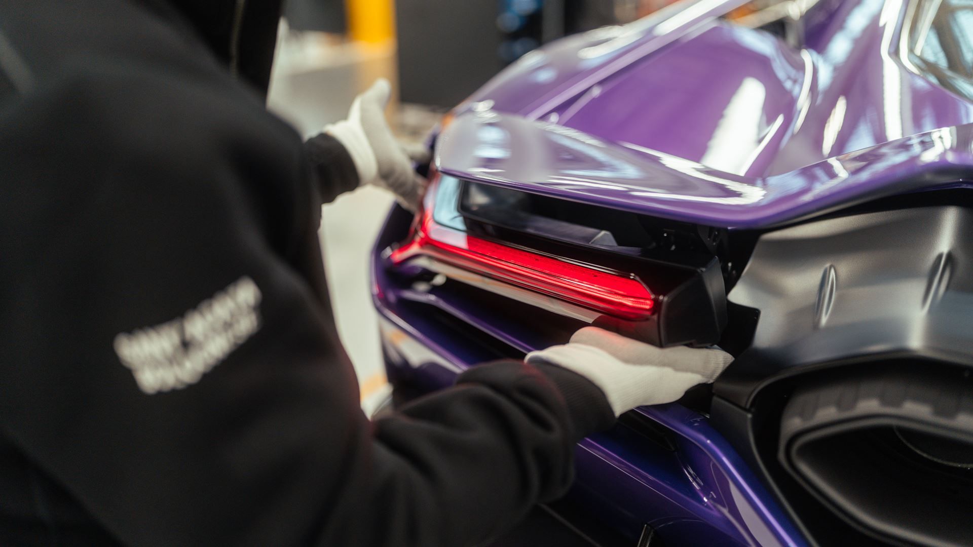 Phare d'une Lamborghini