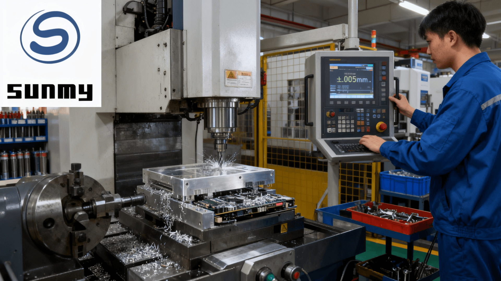 In-House CNC Machining Equipment（
