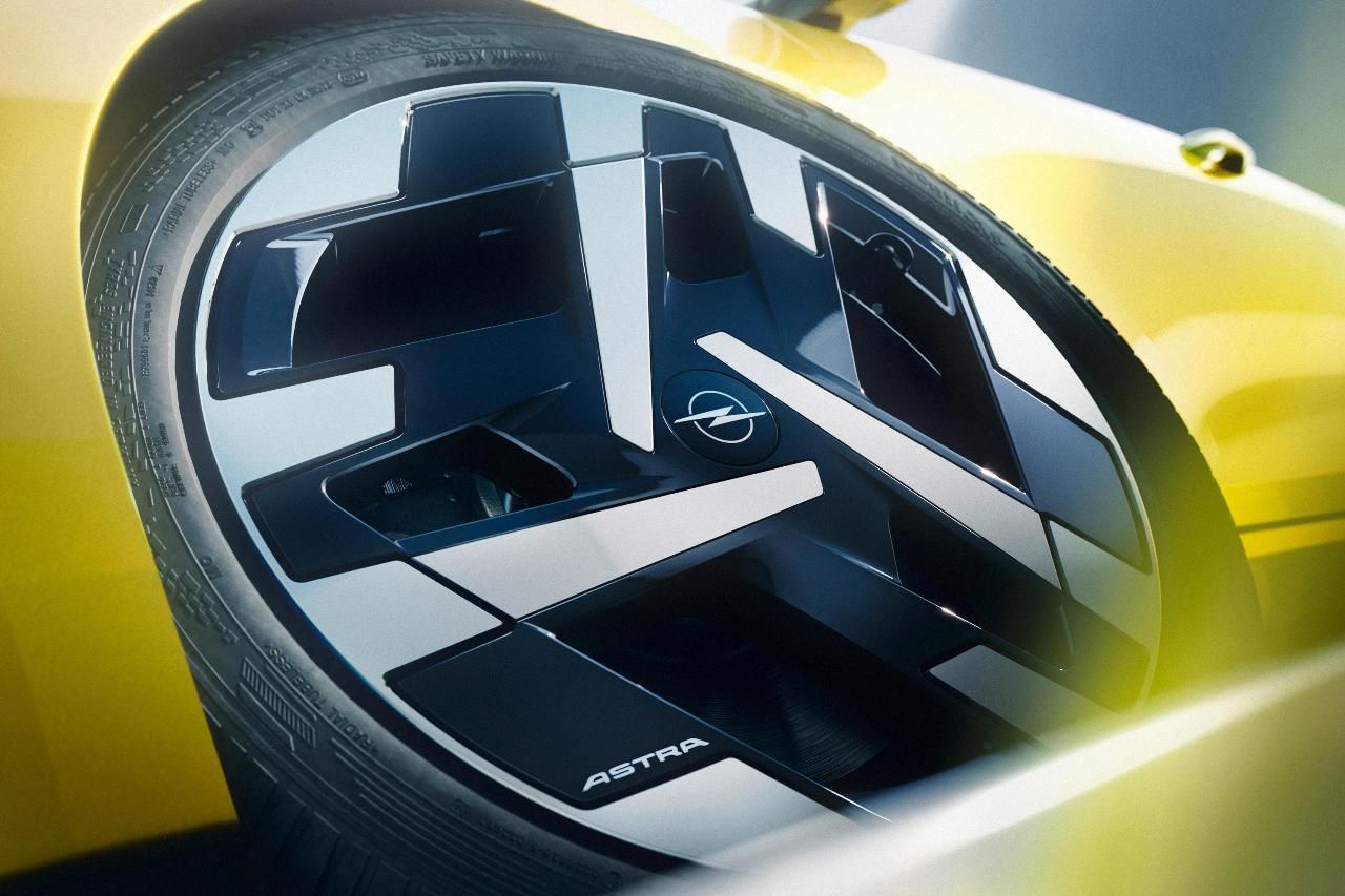 Jante de l'Opel Astra électrique Jante de l'Opel Astra électrique