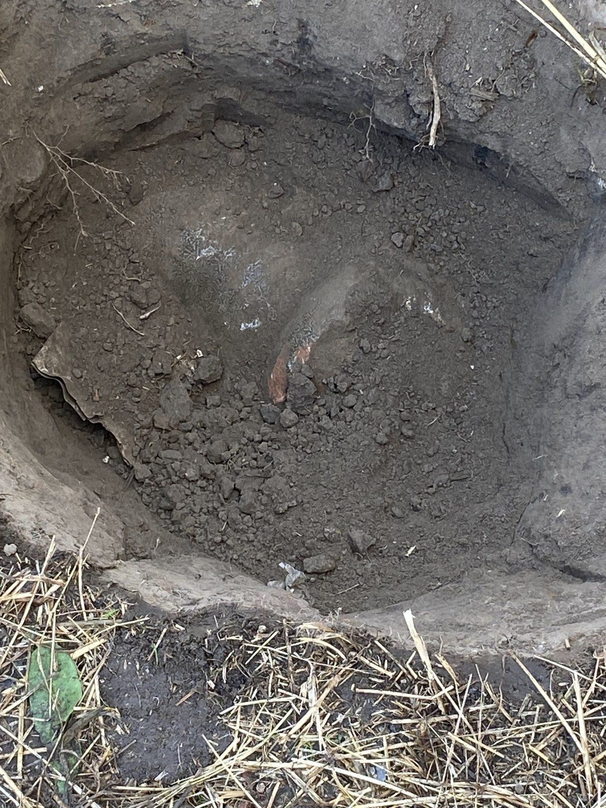 Richmond project, photo 10: Exposed below-grade connection
