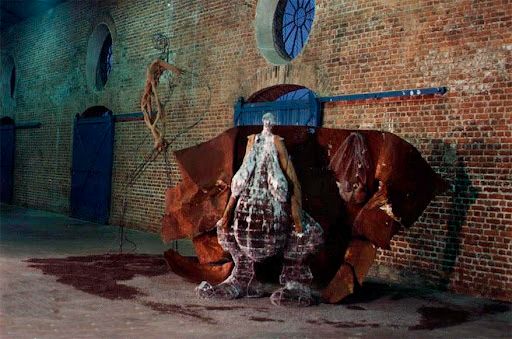 Arte / Art / Escultura / Sculpture _ Franklin Zúñiga _ Exposición Crisis Maternidad Prematura _ FERCORI, San José, Costa Rica (1994) _ 02