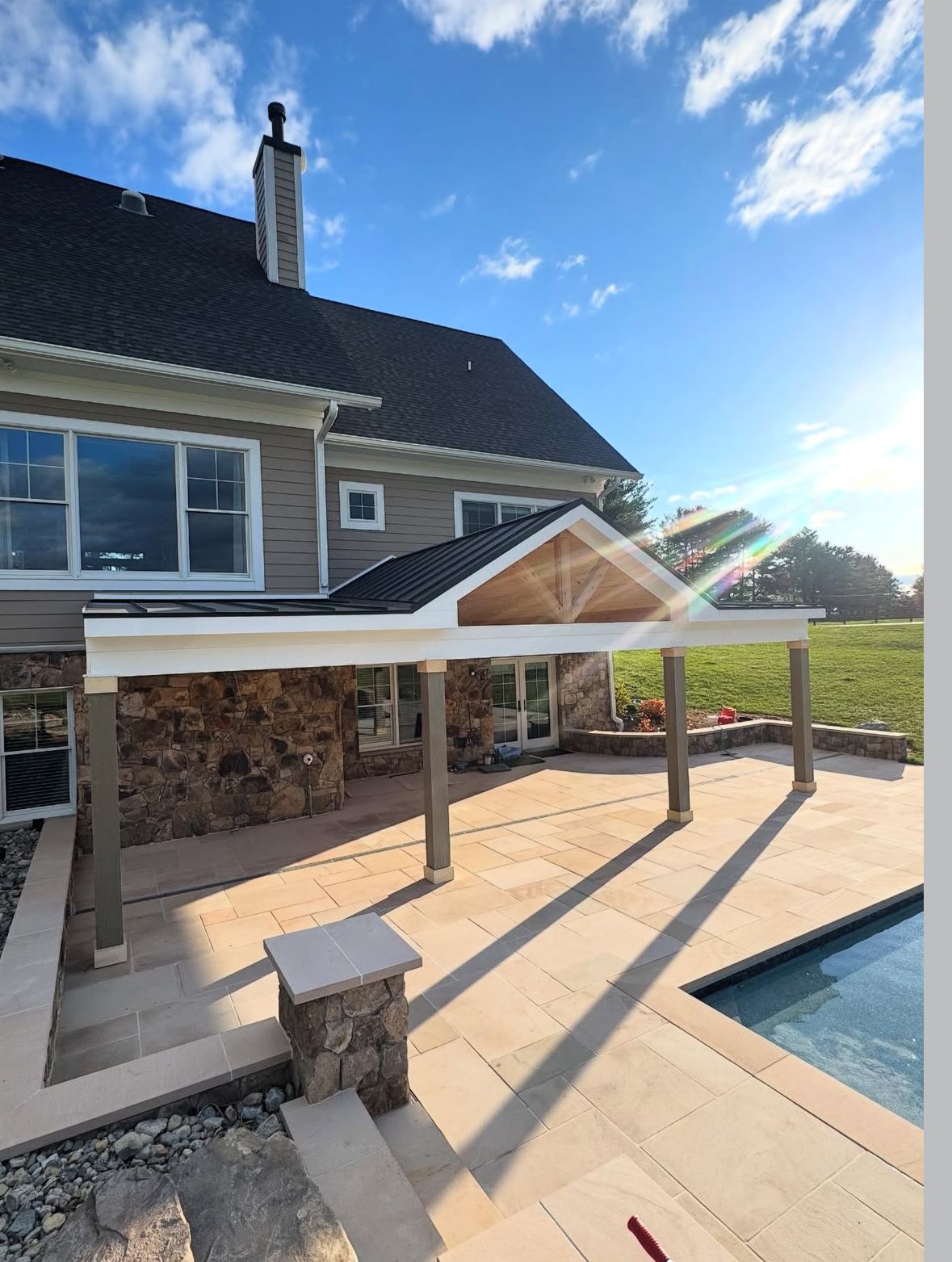 Exterior project by Essence Construction