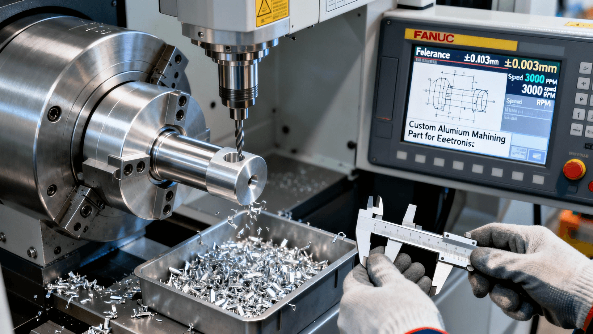  CNC lathe machining precision parts drawing 