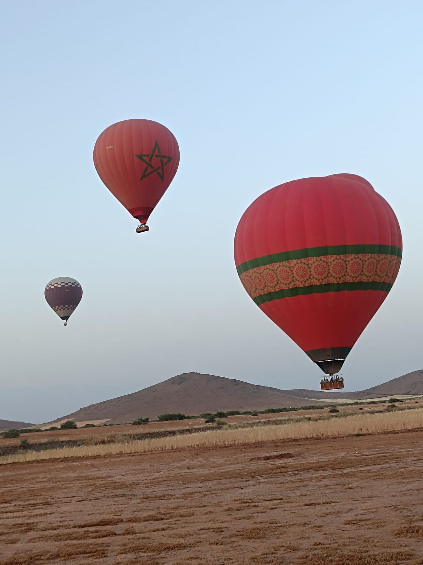 Hot air balloon rides over Marrakech and the Atlas mountains Hot air balloon rides over Marrakech and the Atlas mountains