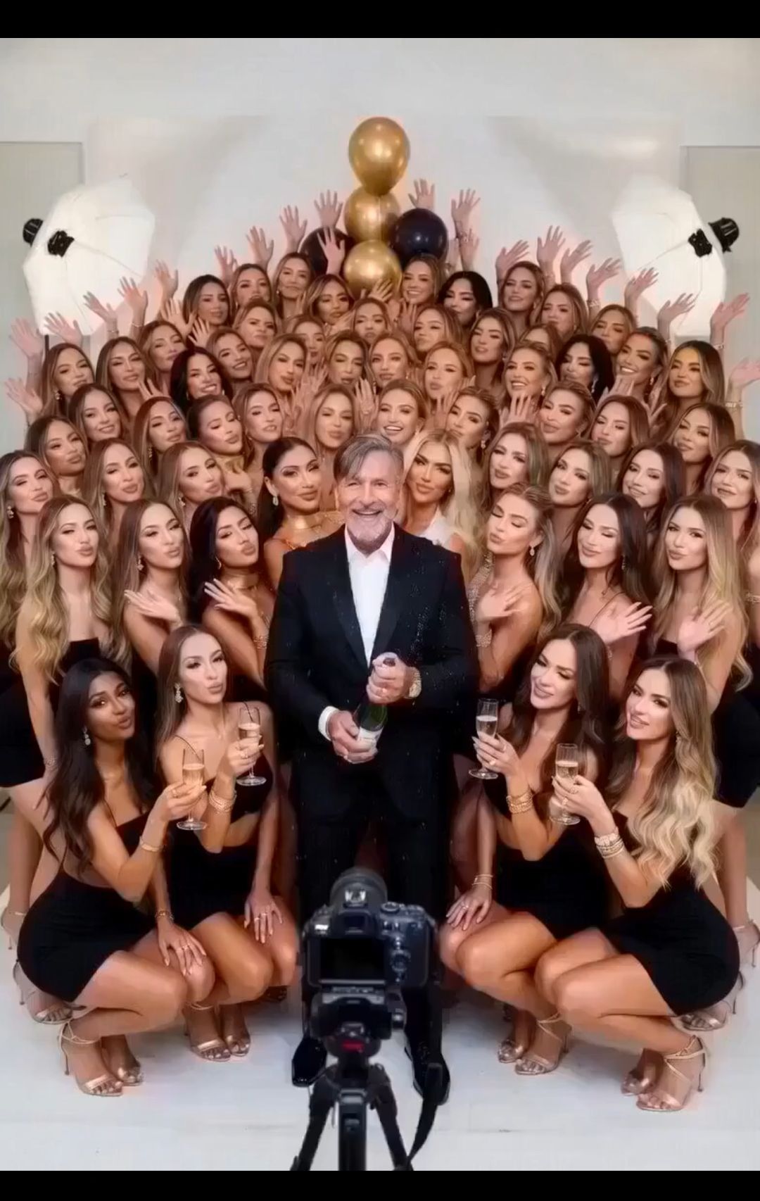 person standing near the stairs