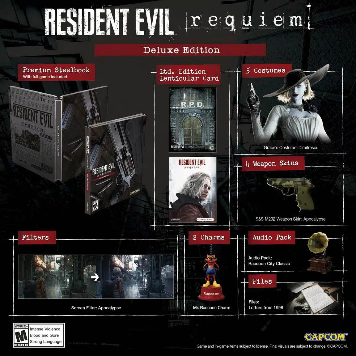 Deluxe Edition Resident Evil Requiem Deluxe Edition Resident Evil Requiem