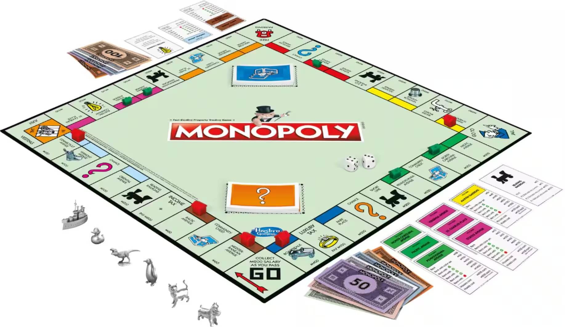Plateau de jeu Monopoly Plateau de jeu Monopoly