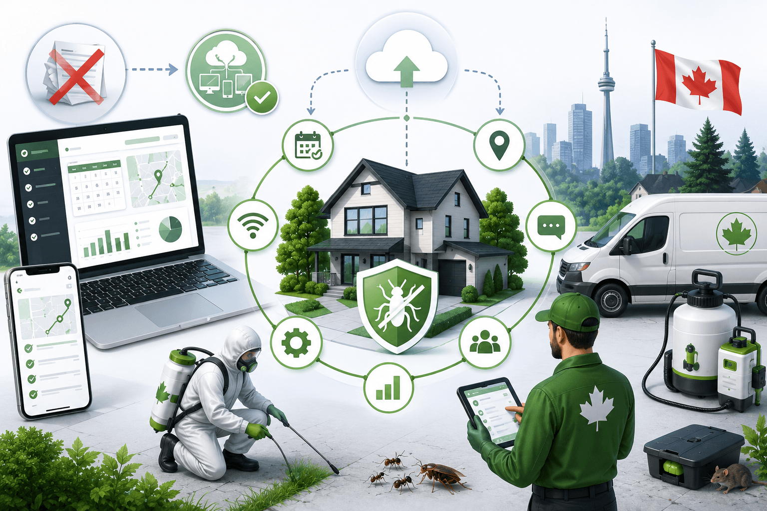 Digital Transformation of Canadian Pest Control services Digital Transformation of Canadian Pest Control services