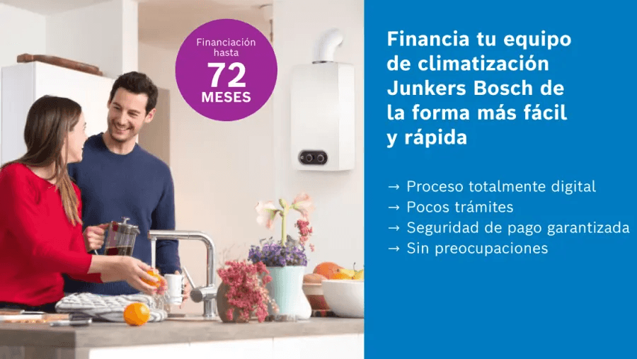 Instalaciones Junkers Bosch Oficial Financiado BARCELONA