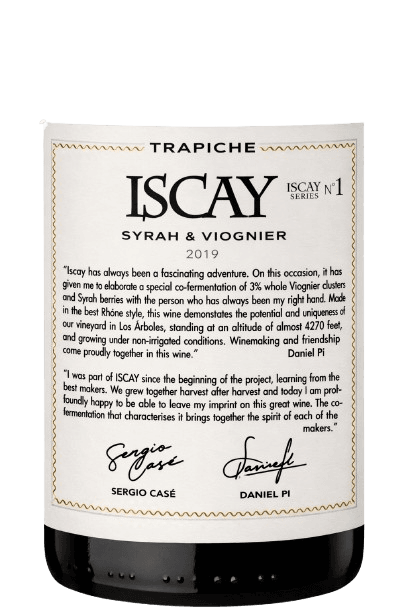 Trapiche Iscay Syrah Viognier 2019