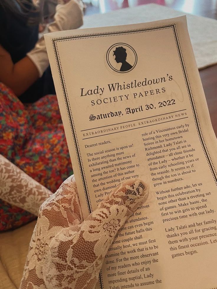 bridgerton tea lady whistledown society paper bridgerton tea lady whistledown society paper