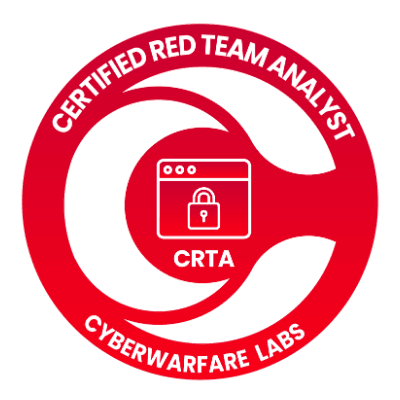 CRTA certified penetration testing and red team certification