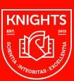 A picture of knights logo