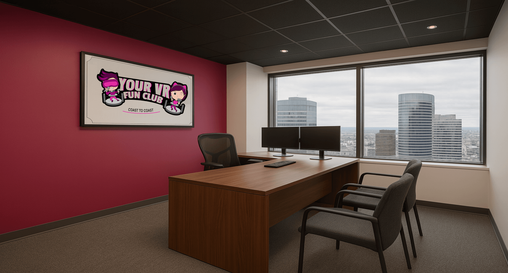 Distributor Office for virtual reality network Distributor Office for virtual reality network