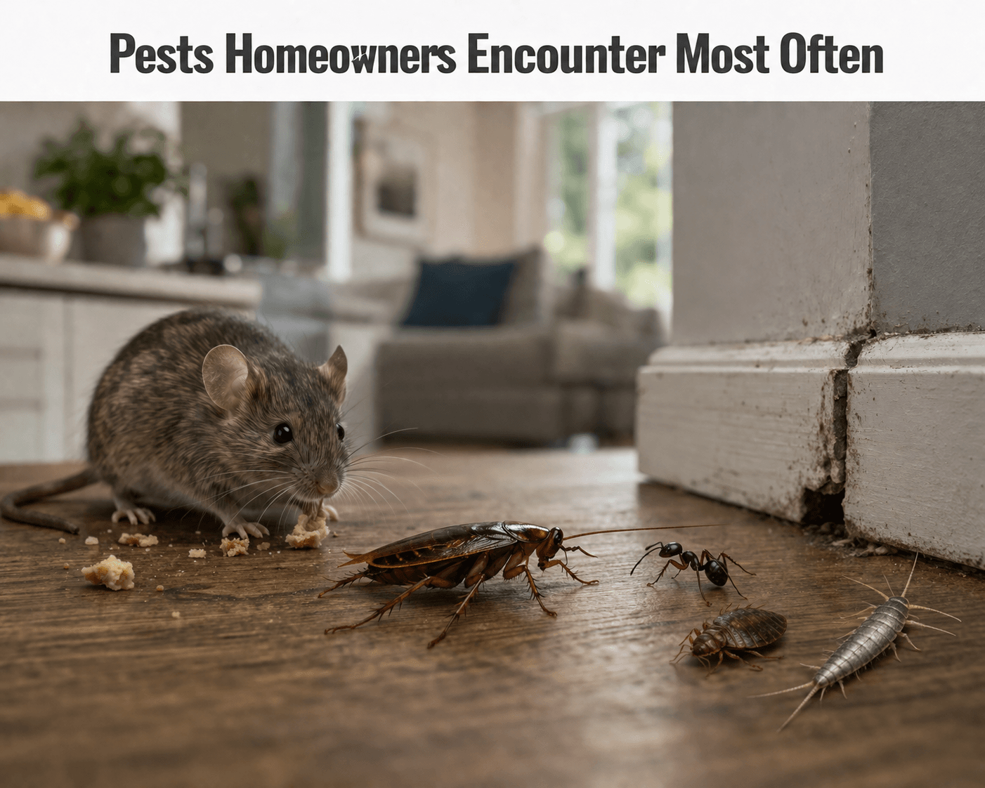 Pests Homeowners Encounter Most Often