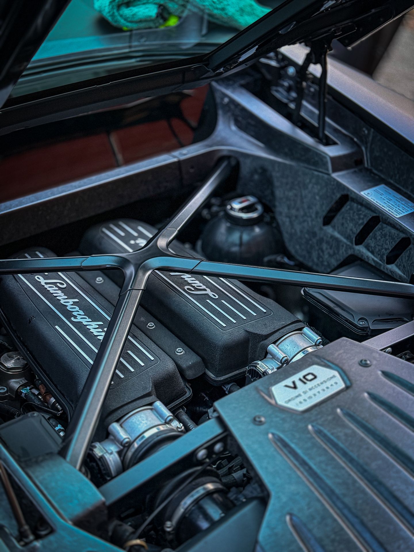 Exterior detailing — Engine Bay Detail