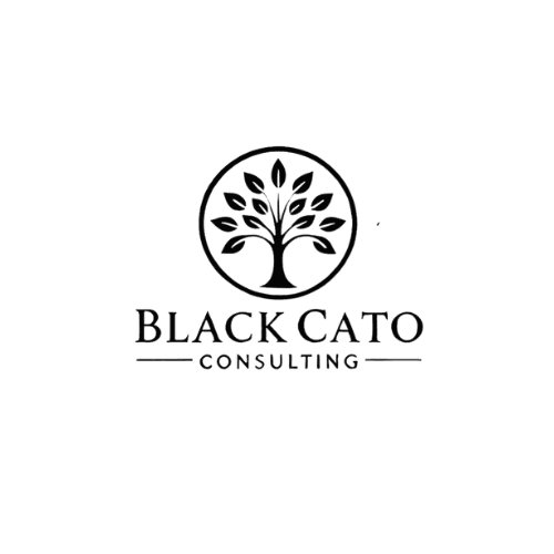 Black Cato Consulting Logo