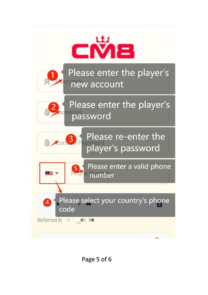 cm8play register