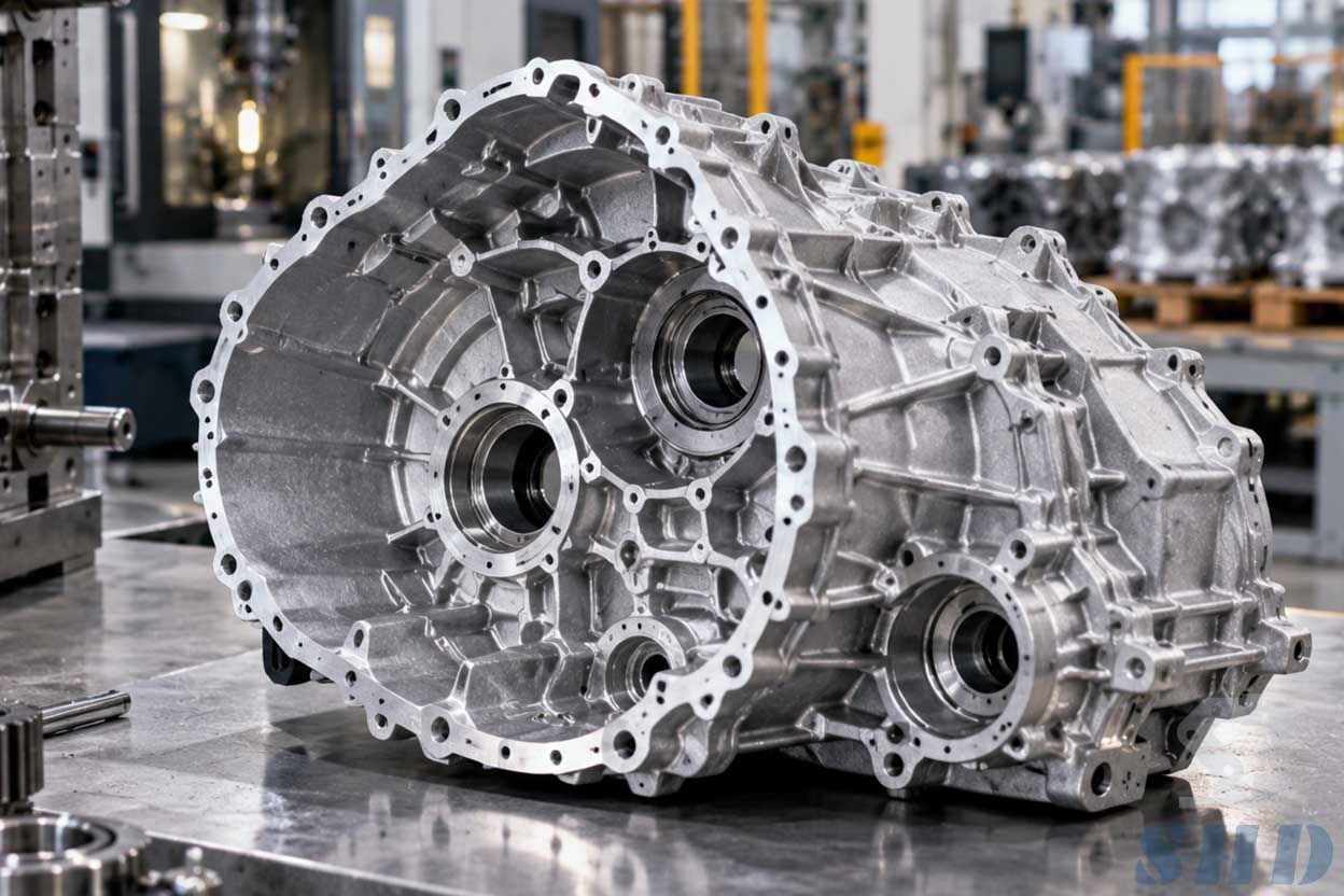 CVT transmission housing forming CVT transmission housing forming