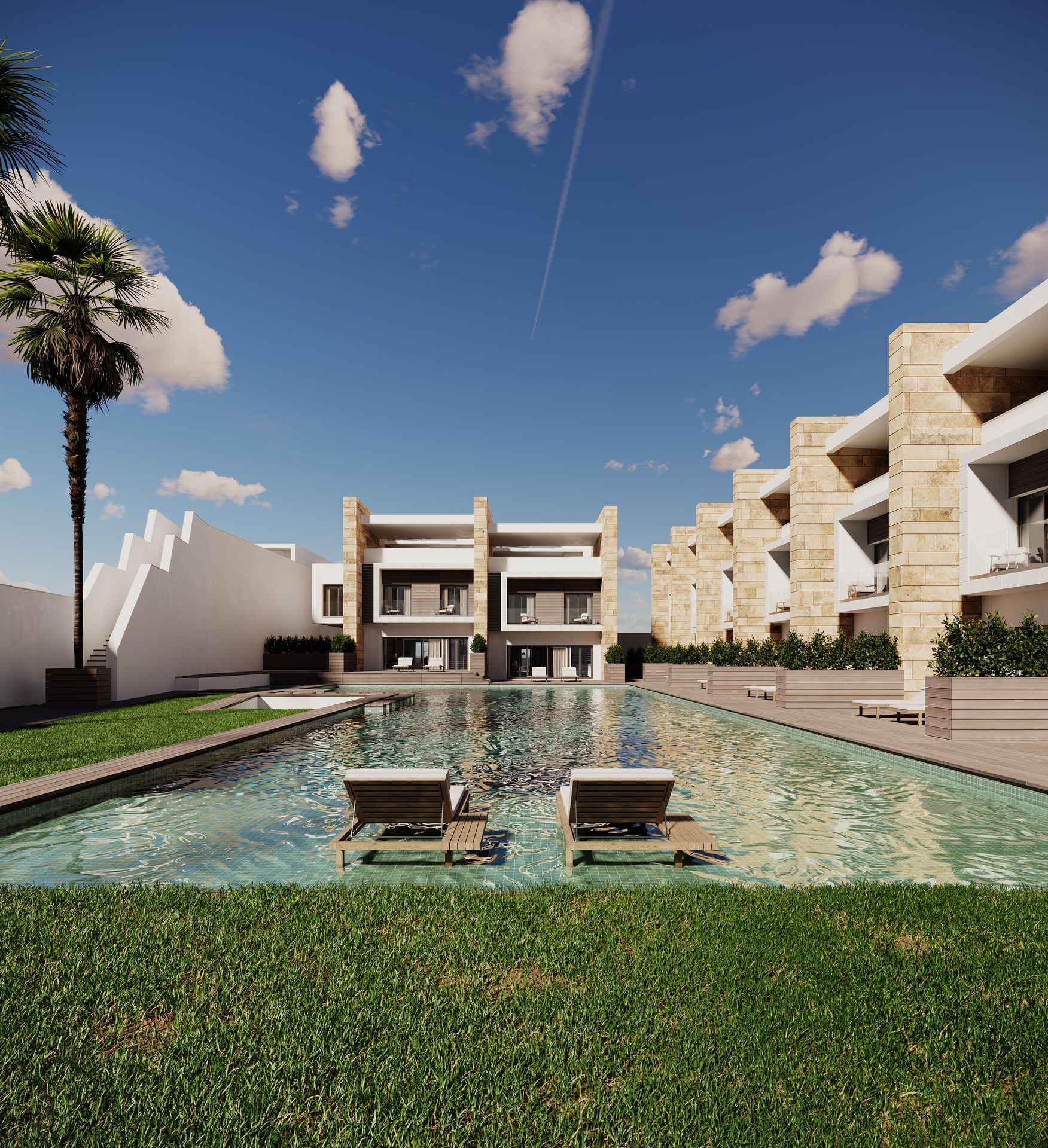 Piscina lateral 