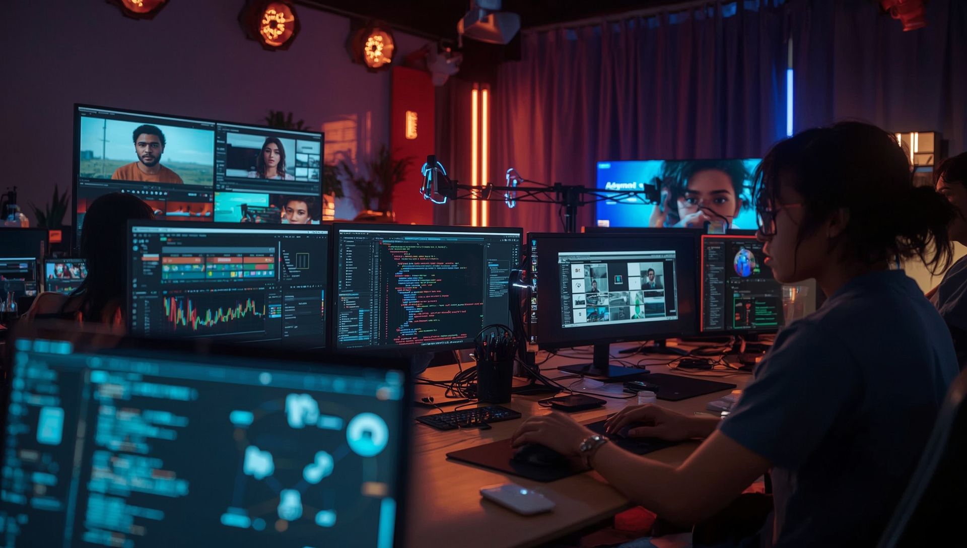 AI storytelling and media